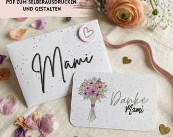 Gifts for mom, Mother's Day gift, DIY Mother's Day gift, Mother's Day card