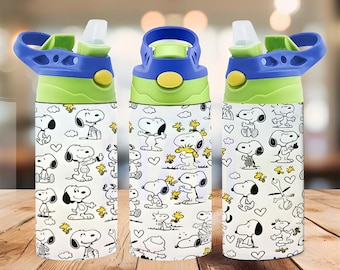 Envoltorio para vaso de perro de dibujos animados – Diseño de sublimación de 355 ml (descarga digital)