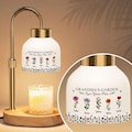 Personalized Grandma's Garden Love Grow Here Candle Warmer, Mother's Day Gift For Her, Custom Birth Flower Mom Night Lamp Candle Scent