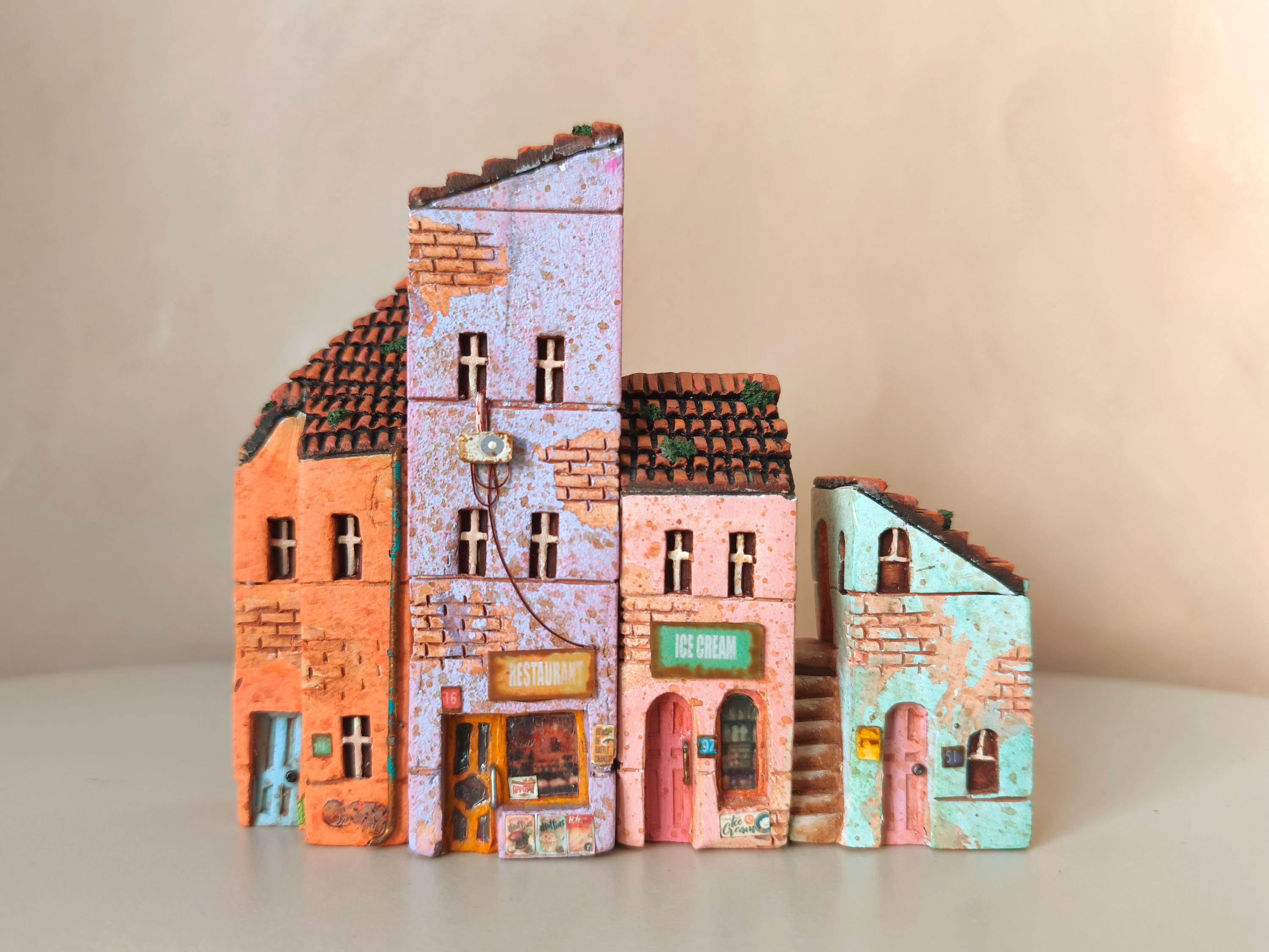 Miniature ceramic house - Etsy 日本