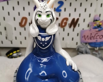 Asriel Dreemurr Figure – Handmade Game Inspired Collectible Statue