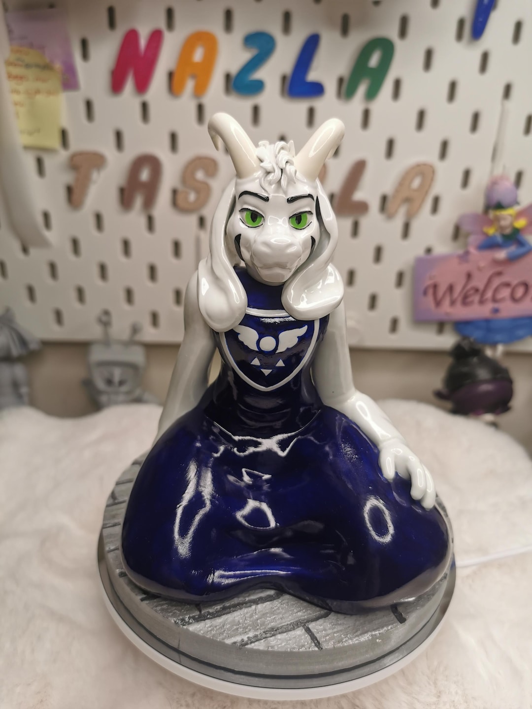 Asriel Dreemurr Figure – Handmade Game Inspired Collectible Statue