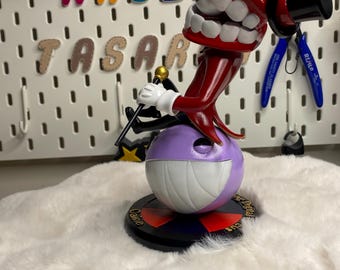 ケインフィギュア – 手描き樹脂製コレクターズアイテム、デジタル