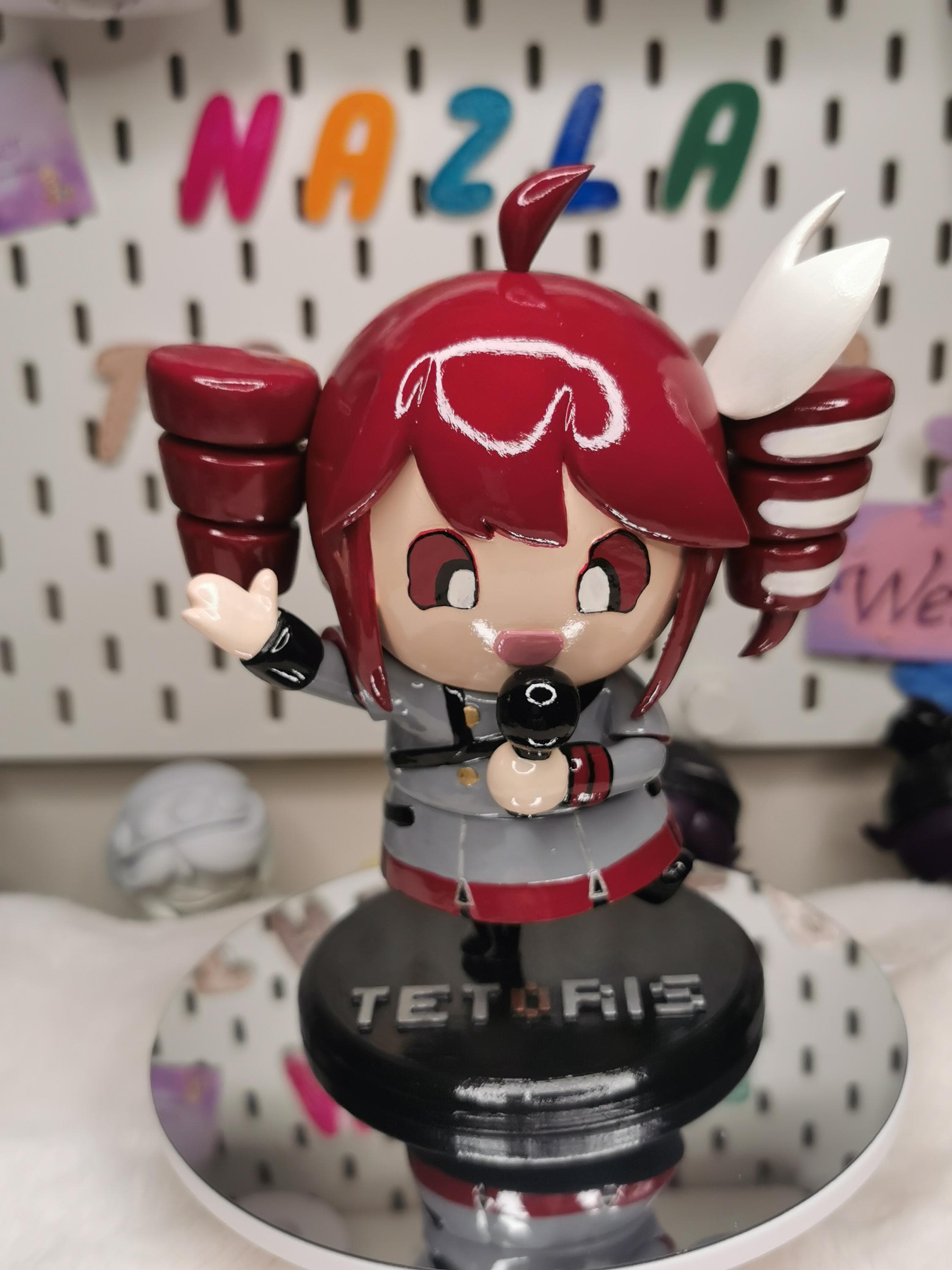 重音テト フィギュア – 手描き (16 cm & 6.3 インチ) - Etsy 日本