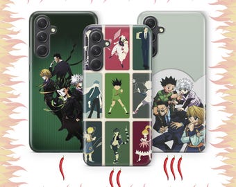 Jäger Cartoon E6 Handy Hülle Für Samsung A14 A15 A16 A17 A25 A26 A34 A35 A36 A37 A54 A55 A56 A57 A72 A73 + weitere Modelle Japanischer Anime