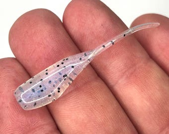 2” “Monkey Milk” Stingers, Crappie bait, Panfish, Grub jigs, 20 per pack