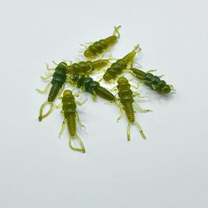 1.375” Stonefly, Trout & Panfish Bait, Soft Plastic, 10 Per Pack