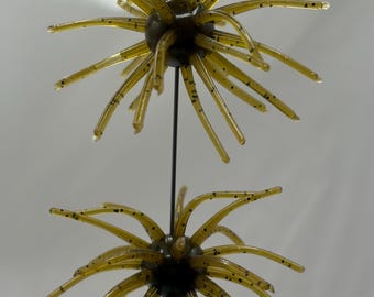 Fuzzy Ballz “Green Pumpkin”, Soft Plastic, 2 Per Pack