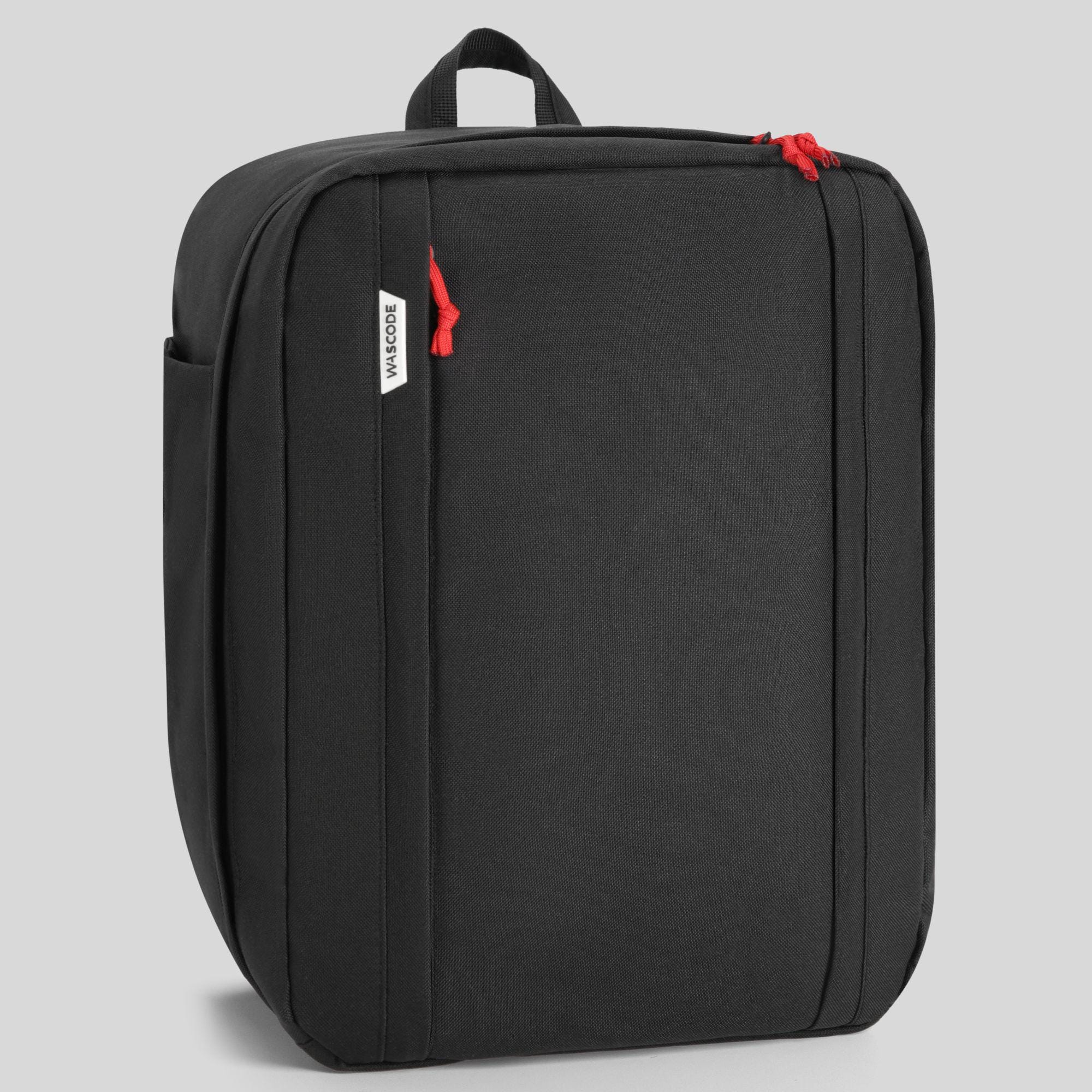 BARRENS Hand Luggage Backpack 40 x 30 x 20 cm - Waterproof Travel Backpack for Wizzair, Eurowings - 23 Litre Hand Luggage with Laptop Compartment, Red, 23
