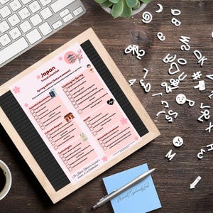 Japan Travel Checklist – Spring Sakura Edition | Printable Packing List