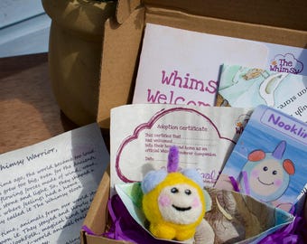 Emotional support companion | Needlefelt adoption bundle | keepsake gift | Personalised