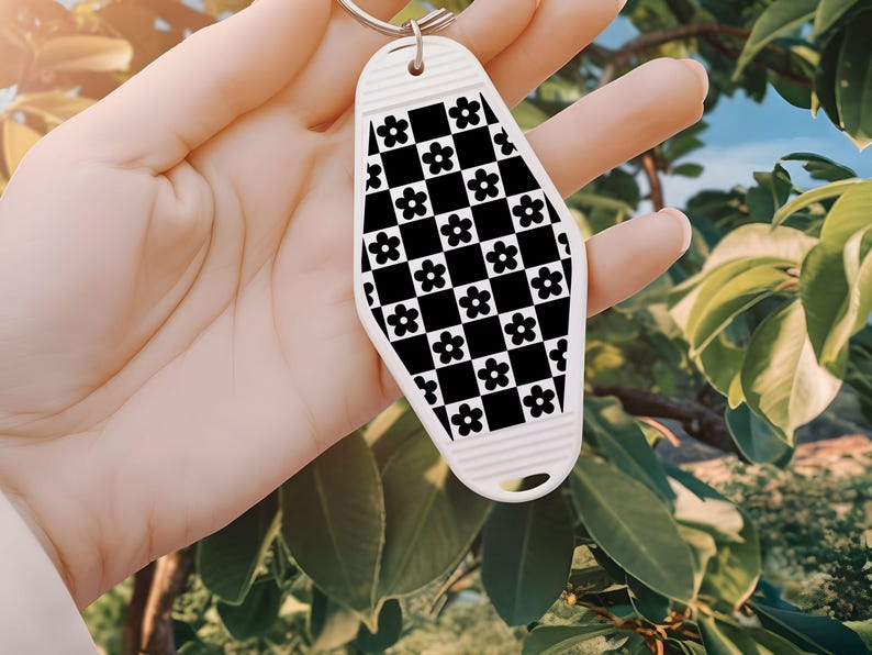 Motel Keychain SVG Bundle 50 Retro Hotel Key Tag PNG DXF Cricut - Etsy