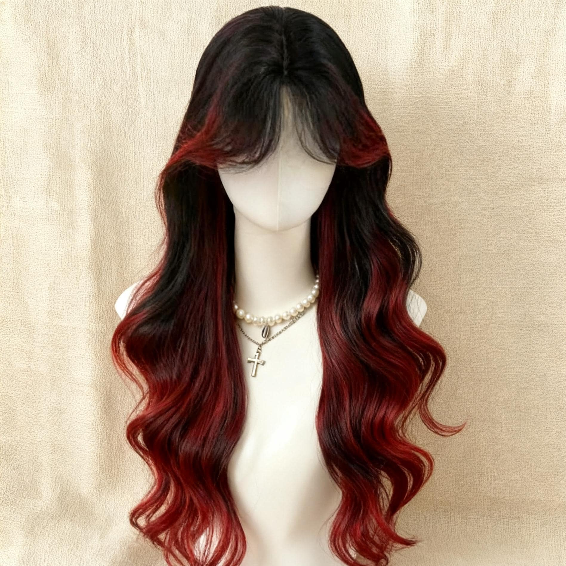 Ombre Red Hair Extension - Etsy New Zealand, image size:1897x1897