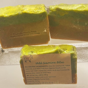 Wild Jasmine Lilac Handcrafted Goat Milk Soap