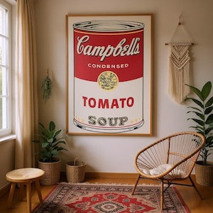 Classic Matte Paper Poster - Campbells Soup