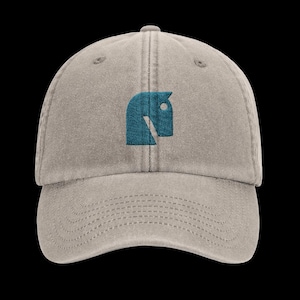 blundr chess Vintage Cotton Dad Hat