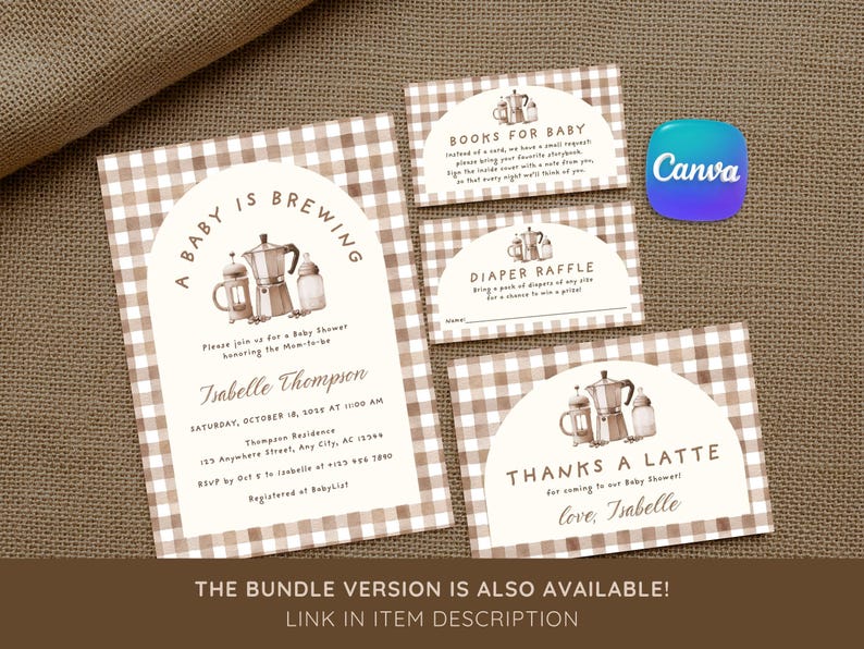 coffee bean baby coffee baby invite baby brewing invite coffee theme baby shower coffee baby shower brewing bean baby shower invite template image 10