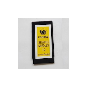 Agulha para miçangas Esboss tamanho 12 (25 por pacote)
