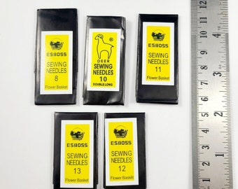 5 packs of beading needles