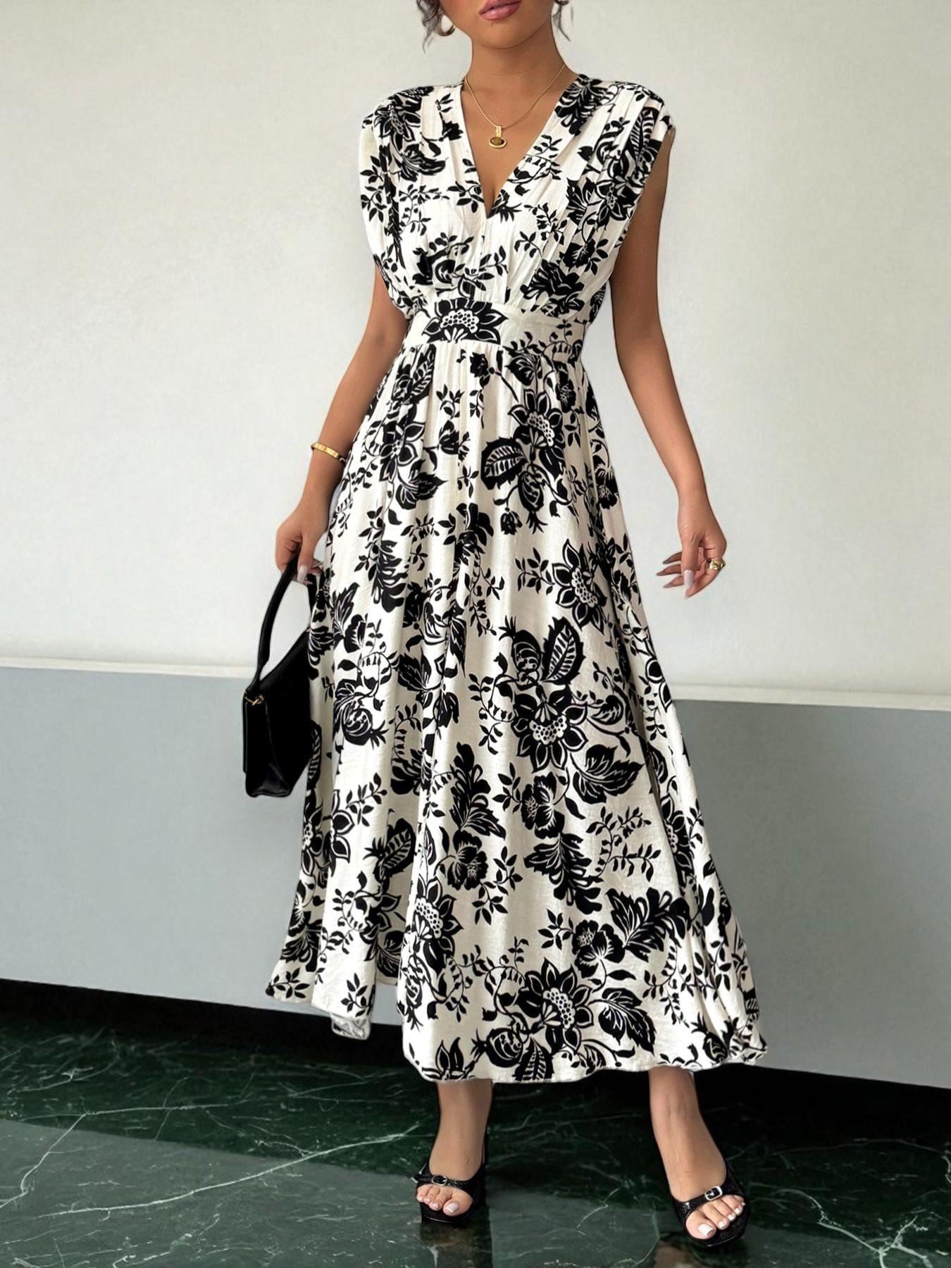 midi high slit dress A New Me High Split Midi Dress