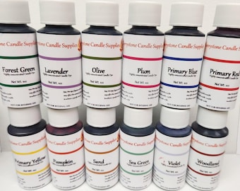 Liquid Dye Pack - Set of 12 Colors