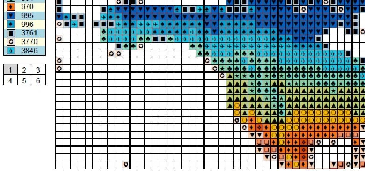 World Map Cross Stitch Pattern / Printable PDF Pattern / World Map ...