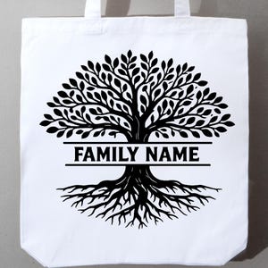 Family Reunion Tree 2026 SVG Bundle | Custom Family Name T-Shirt Design SVG | Editable Roots Run Deep Design | Cricut Cut File image 6