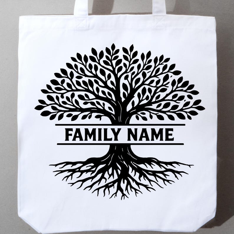 Family Reunion Tree 2026 SVG Bundle | Custom Family Name T-Shirt Design SVG | Editable Roots Run Deep Design | Cricut Cut File image 6