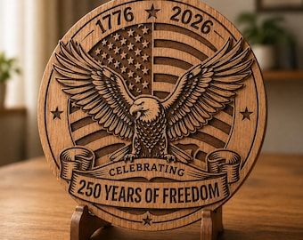 USA 250th Anniversary SVG, America 1776 2026 Eagle PNG, 250 Years of Freedom, Fourth of July Patriotic Shirt Design, Independence Day