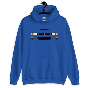 Moletom com capuz Subaru WRX STI 22B (Meaneye)