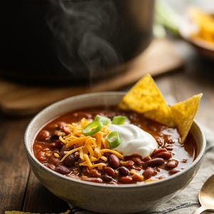 Ricetta del chili per Instant Pot / Piatto confortante stampabile (Download digitale immediato)