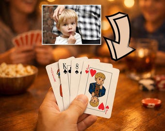 Custom Family Playing Cards – Fun Game for Family Night