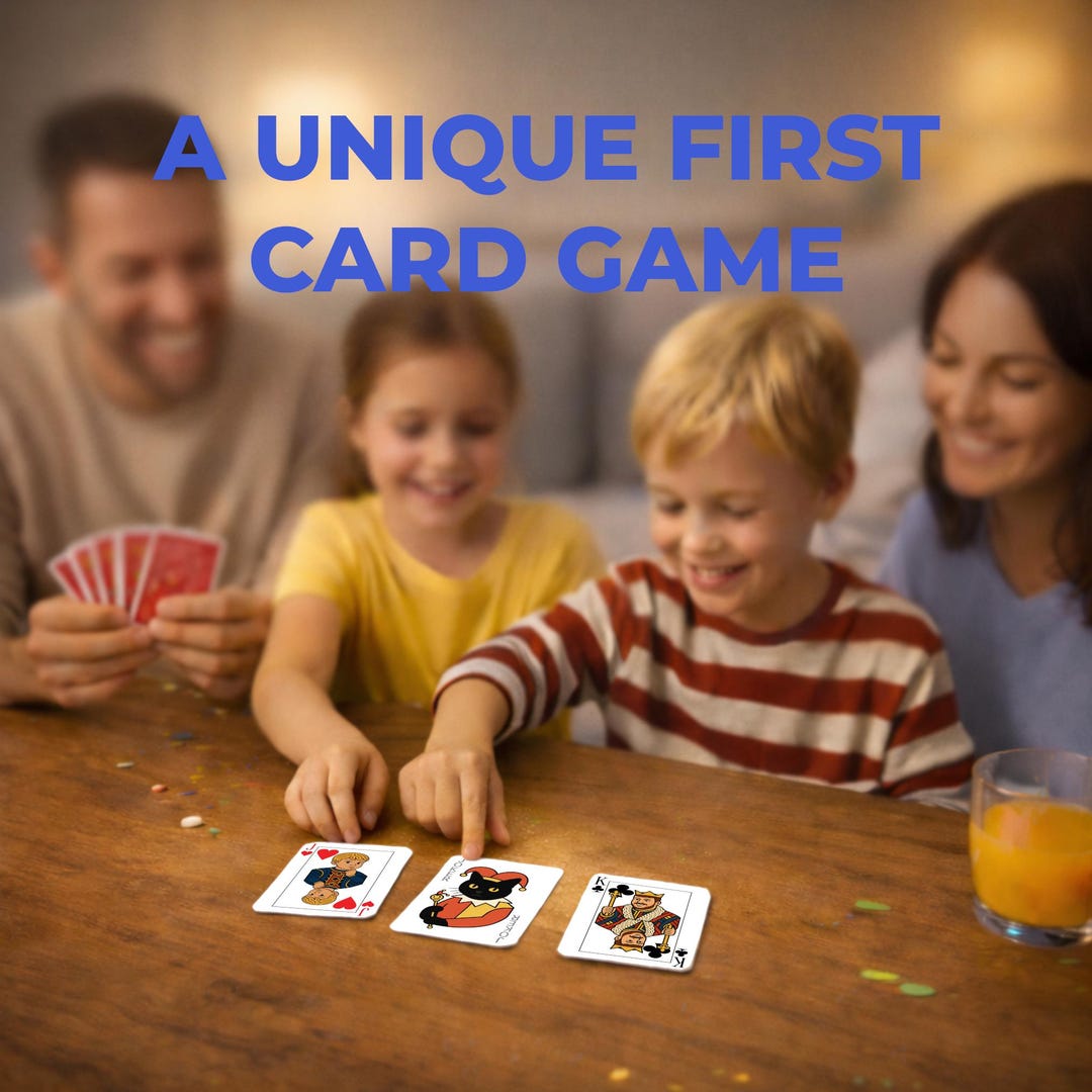 Custom Playing Cards for Kids – Family Friendly Party Games Gift - Etsy