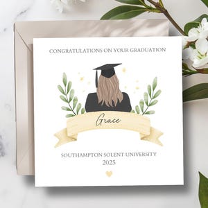 Personalised Graduation Card, Congratulations on Your Graduation Card, You Did itCard, University Graduation Card For Her and Him