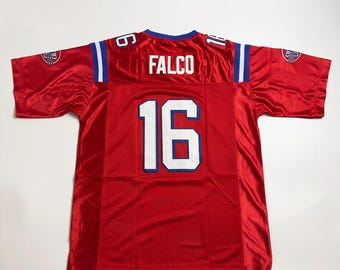 Shane Falco Trikot Nr. 16, bestickt, Herbstkleidung, The Replacements Film-Footballtrikot für Herren, Rot