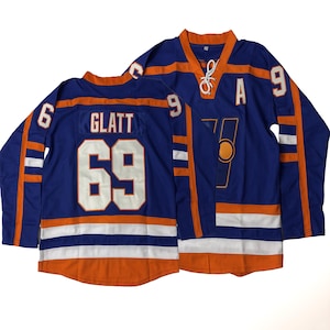 Glatt Halifax Highlanders #69 - Blue Hockey Jersey Men Custom hockey jersey Christmas Gift