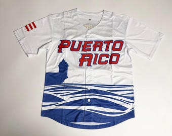 The classic Puerto Rico 21 baseball jersey, Roberto Clement NO.21, a classic World Series design with embroidery. Birthday or Christmas Gift