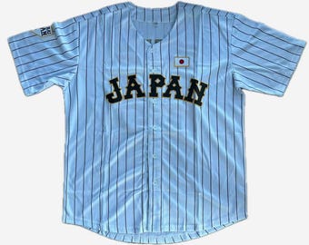 Japan Baseball Jersey OHTANI 16 Shirt Team Japan Sportswear, Retro Japanese Samurai Baseball Jersey, Customizable Team and Name