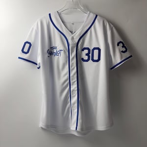 The Sandlot Jersey Benny 30 baseball jerseys and shirts,  vintage Japanese samurai baseball jerseys