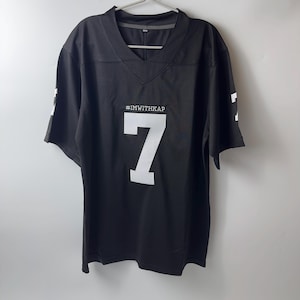 black and white kaepernick jersey