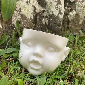 Creepy Doll Head Planters