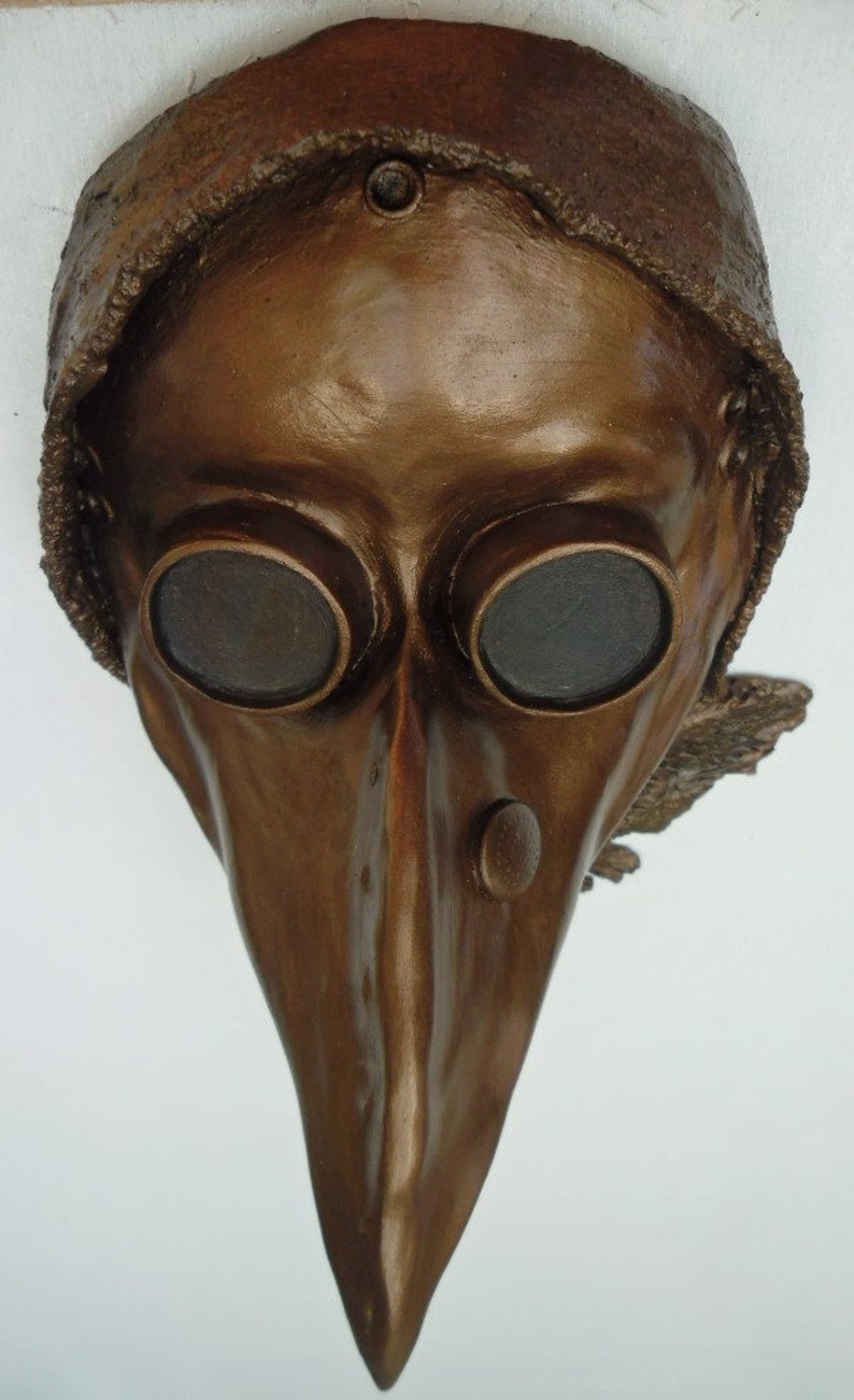 Plague Mask Wall sculpture halloween decor image 4