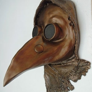 Plague Mask Wall sculpture halloween decor image 3