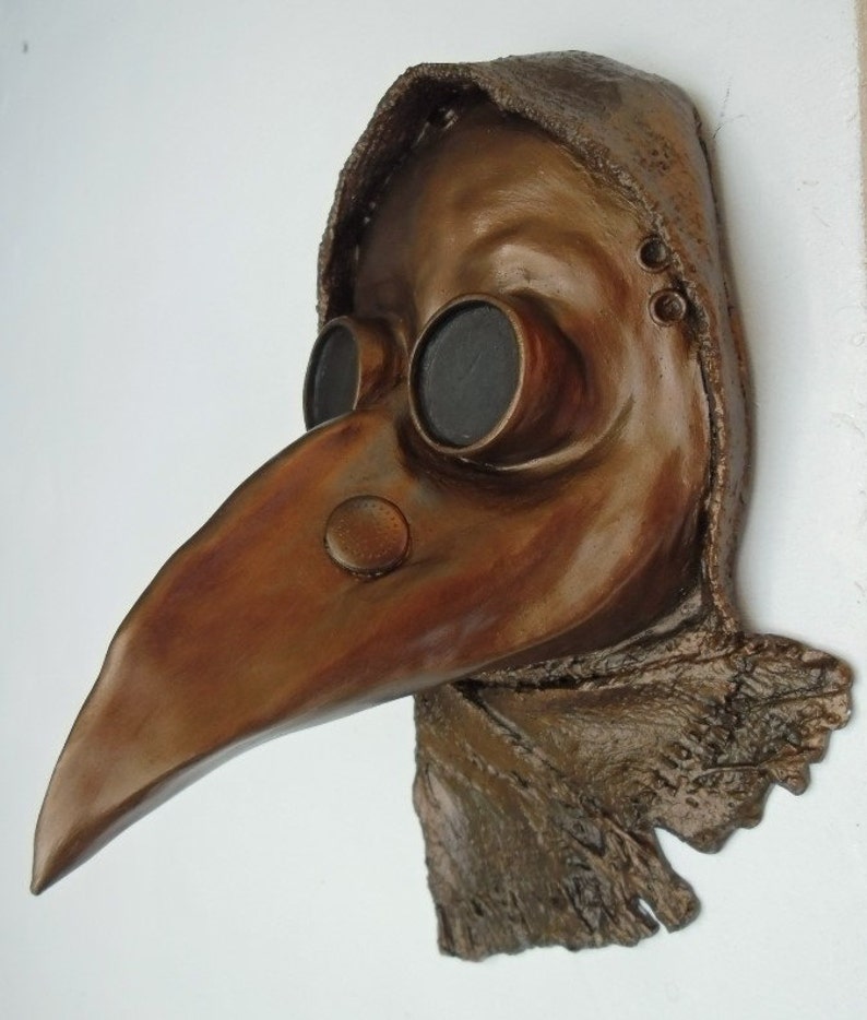 Plague Mask Wall sculpture halloween decor image 3