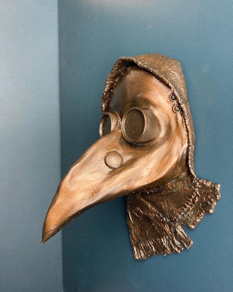 Plague Mask Wall sculpture halloween decor image 6