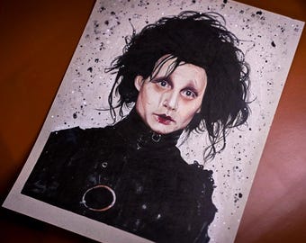 シザーハンズ ジョニー・デップ ウィノナ・ライダー 限定版 サイン入り