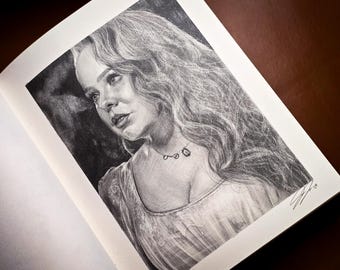 Penelope Bridgerton Hand-Drawn Portrait