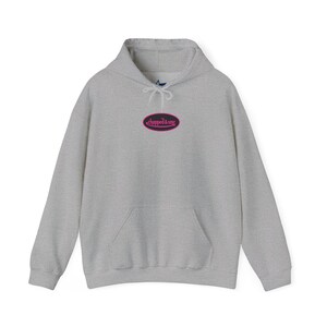 Sudadera con capucha rosa y negra con gráfico en la espalda, inspirada en Von Dutch, regalo para amigos, ropa de calle GenZ, meme Brainrot Y2K imagen 4