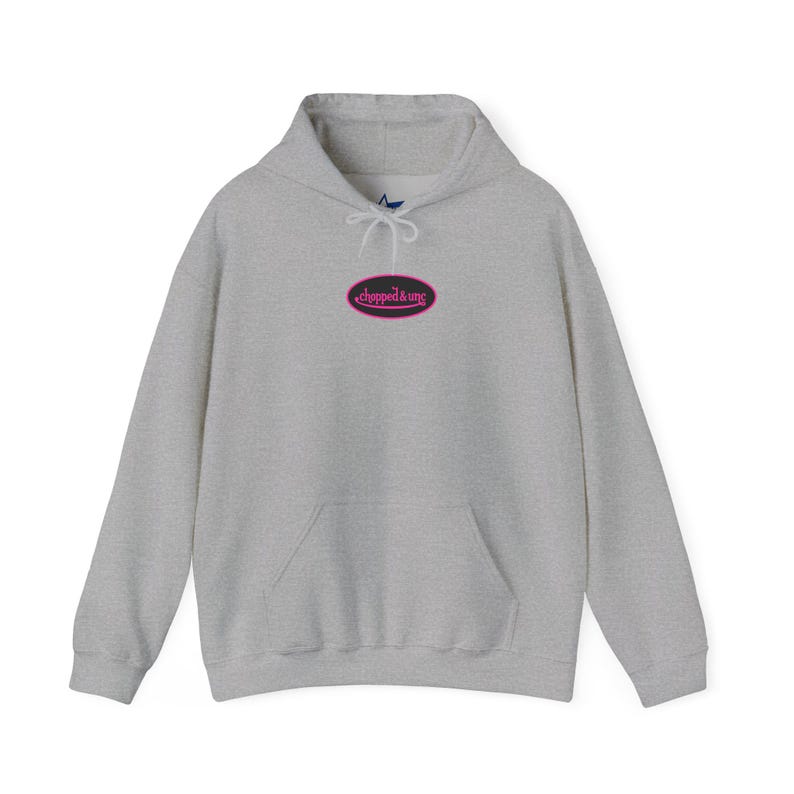 Sudadera con capucha rosa y negra con gráfico en la espalda, inspirada en Von Dutch, regalo para amigos, ropa de calle GenZ, meme Brainrot Y2K imagen 4