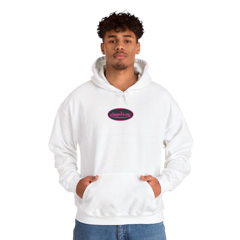 Sudadera con capucha rosa y negra con gráfico en la espalda, inspirada en Von Dutch, regalo para amigos, ropa de calle GenZ, meme Brainrot Y2K imagen 13